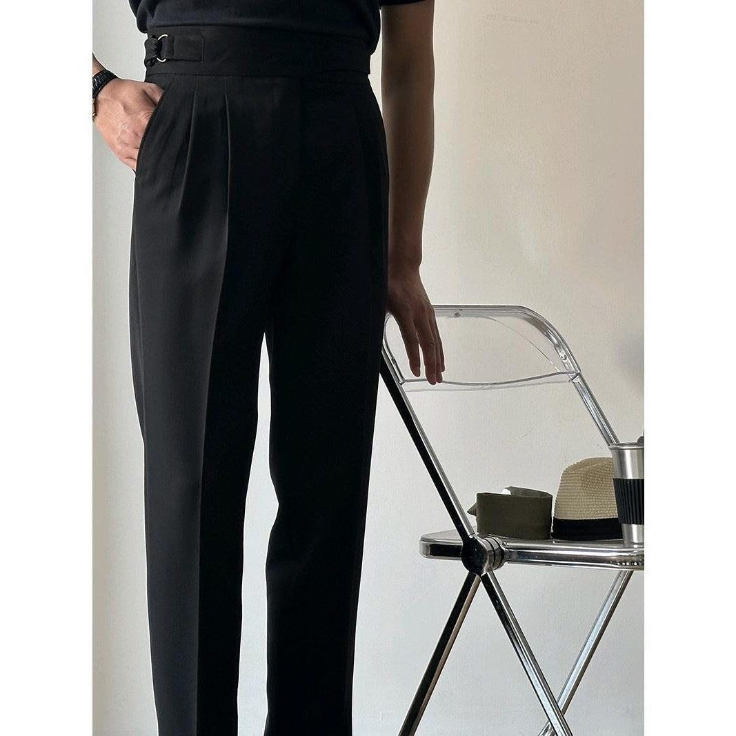 High Waist Slim Fit Business Casual Trousers