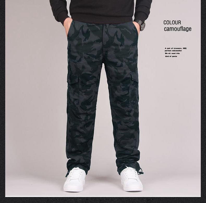 Spring And Autumn Outdoor Overalls Men's Loose