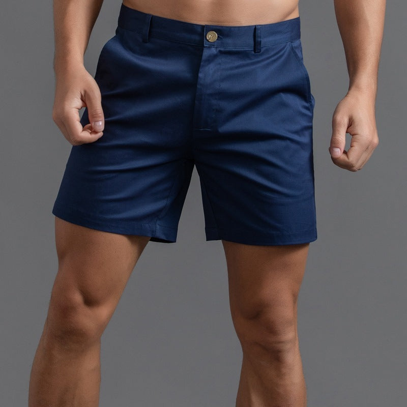Men's Cotton Shorts Casual Pants