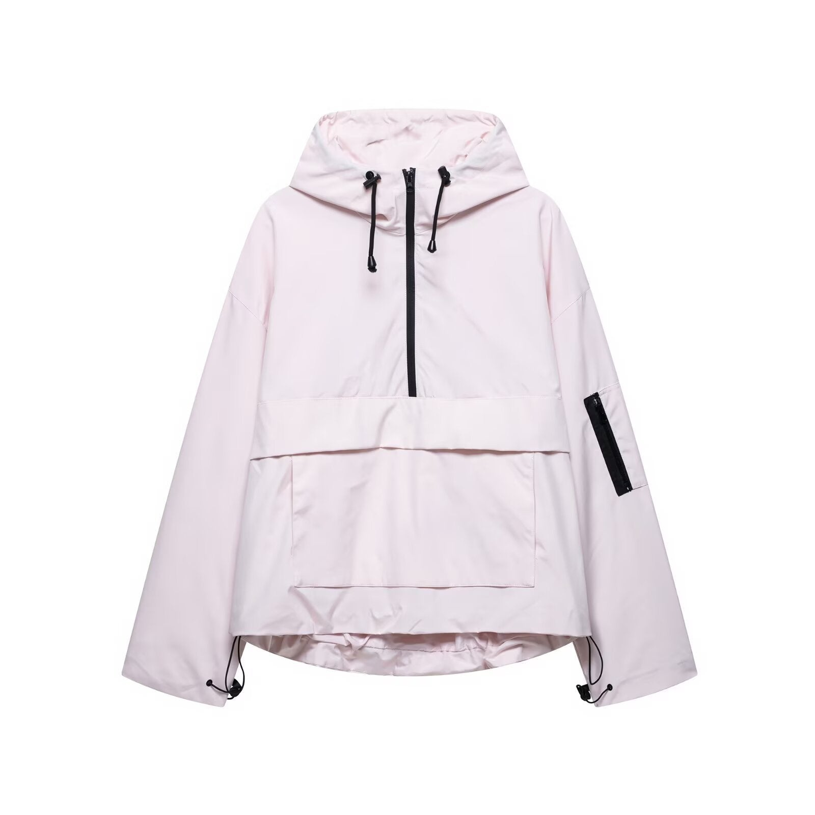 Women's Three-proof Fabric Hooded Jacket Multi-color Outdoor Jacket Coat