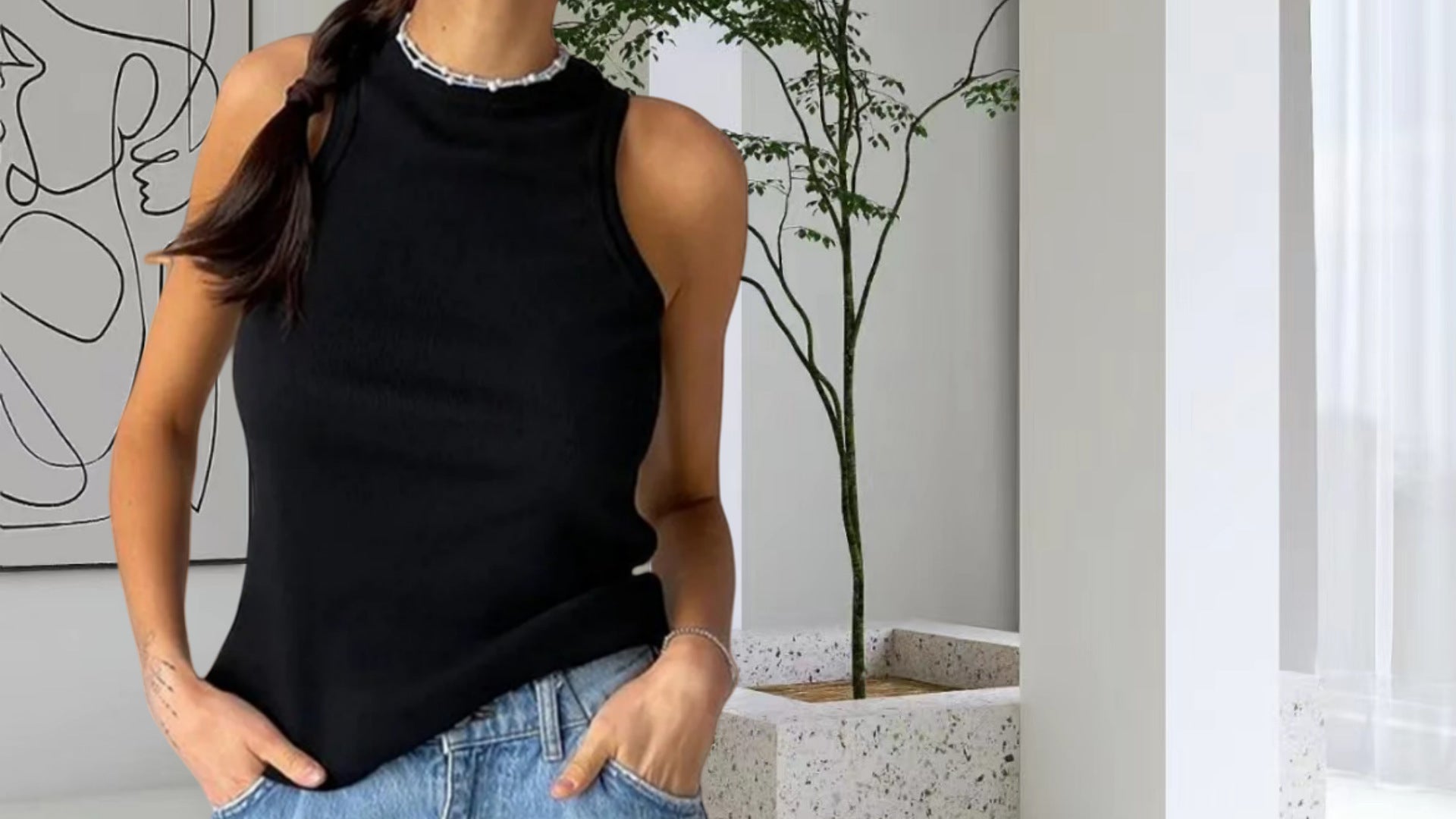 Women's Summer Slimming Slim Sleeveless Vest