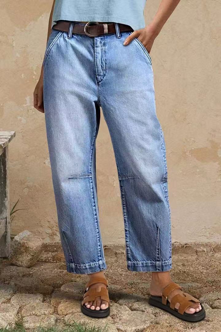 Casual Fashion Loose Jeans Trousers