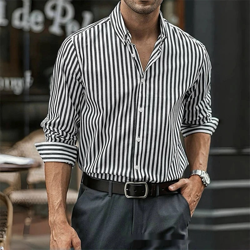 Men's Fashion Casual Comfortable Holiday Button Shirt