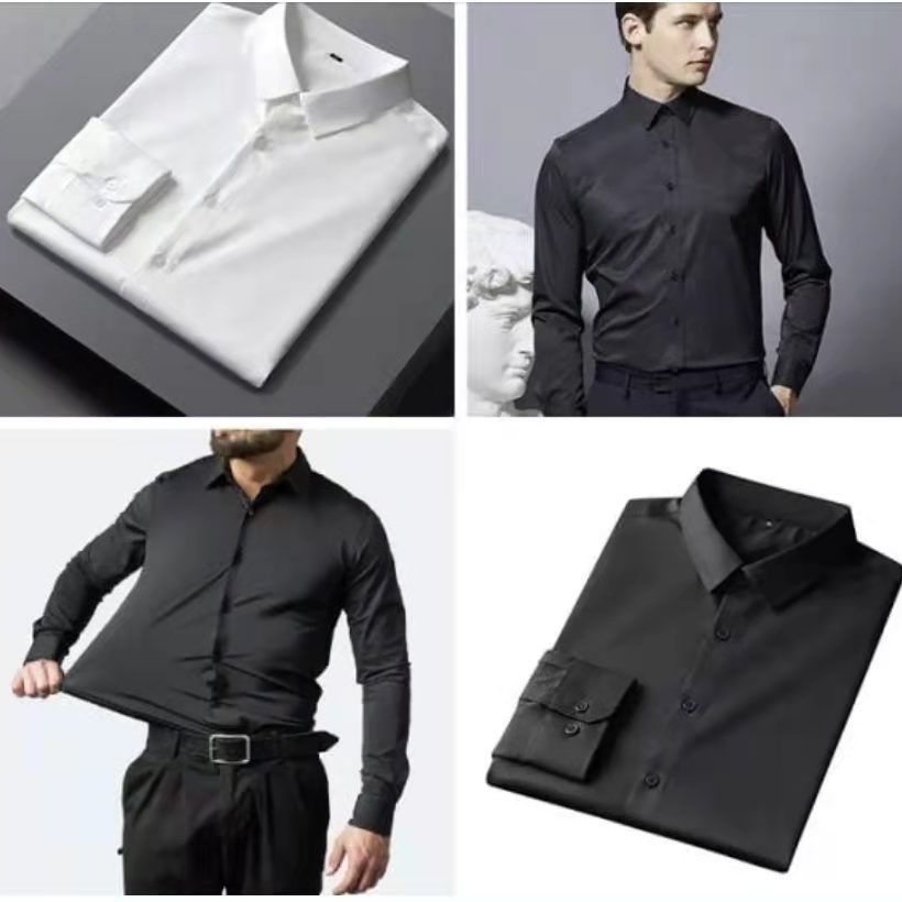 Men's Sports And Leisure Long Sleeve Lapel Shirt