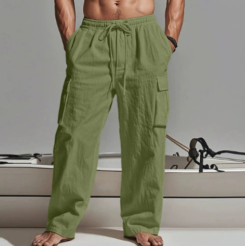 Men's Four Seasons Thin Loose Casual Wide-leg Pants