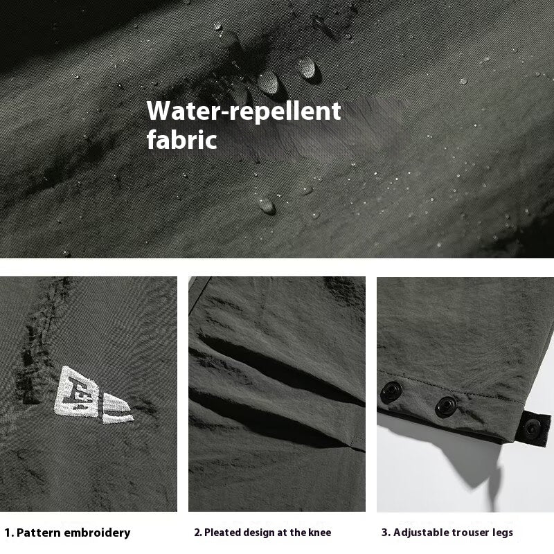 Summer Straight Men's Quick-drying Waterproof Mountain Trousers