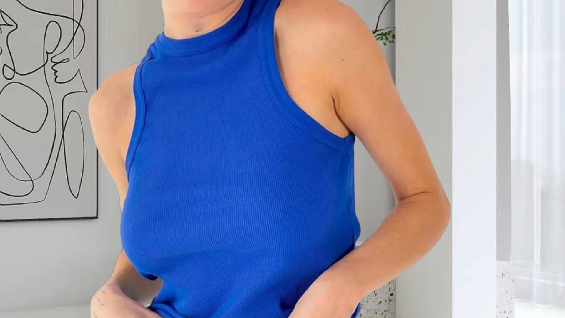 Women's Summer Slimming Slim Sleeveless Vest