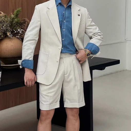 Retro Gentry Breathable Shorts British Italian Handsome