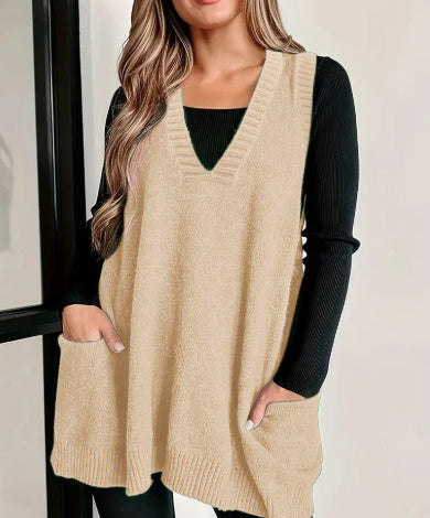 Loose Plus Size Sleeveless Pullover Casual Fashion