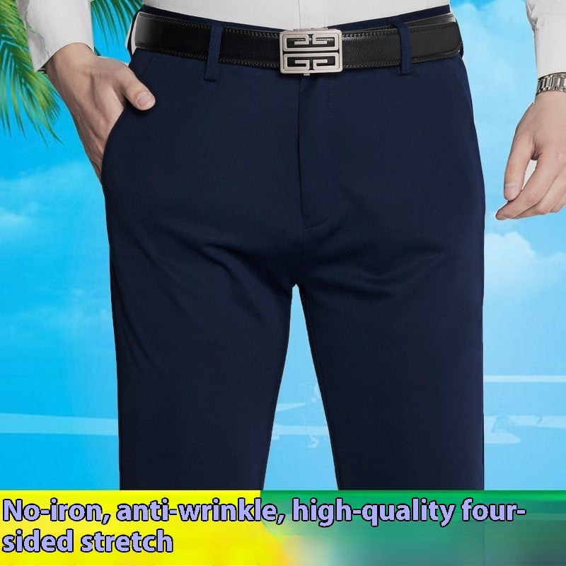 Thin Men's Straight Long Pants