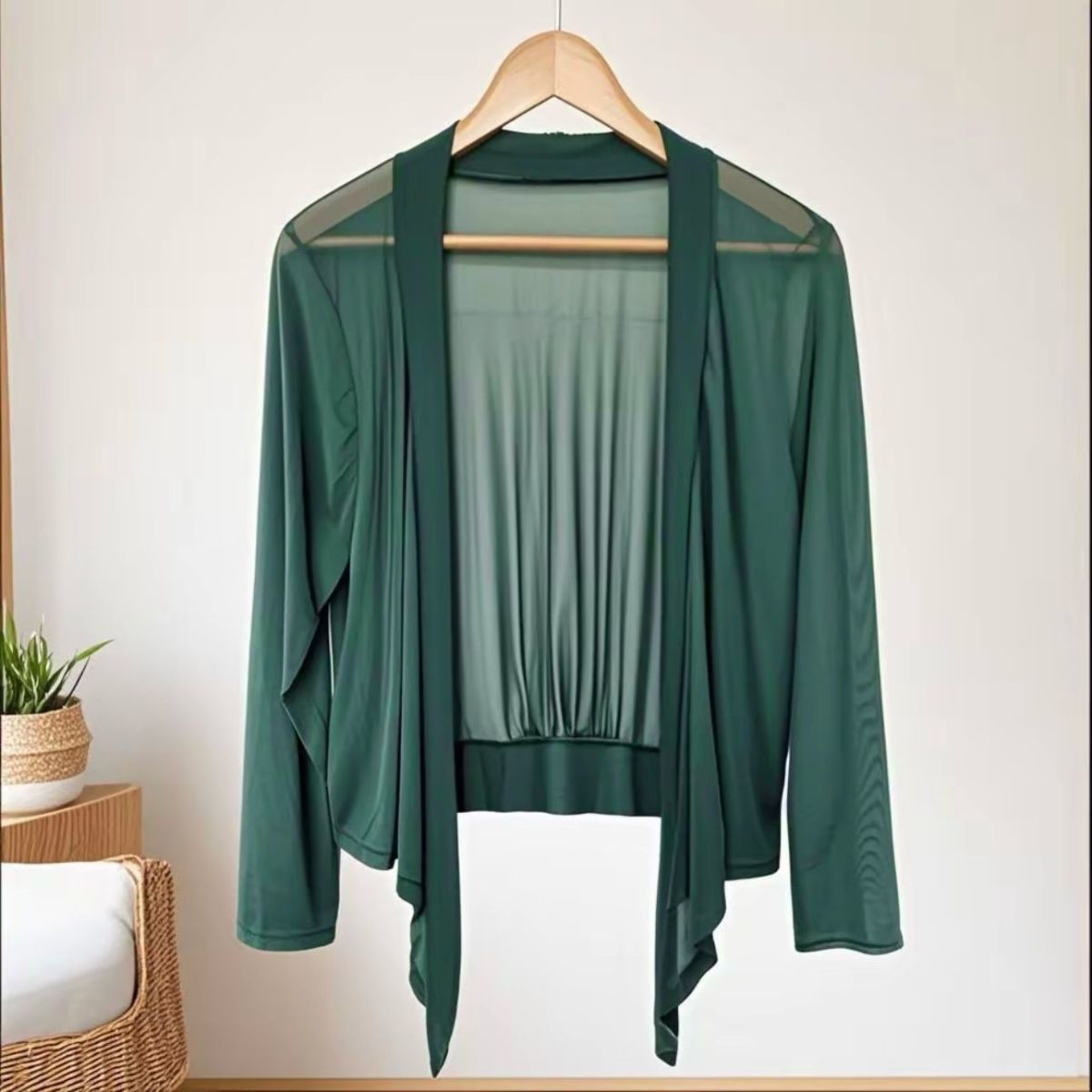 Small Shawl Outer Match Short Coat Middle-aged And Elderly Plus Size Thin