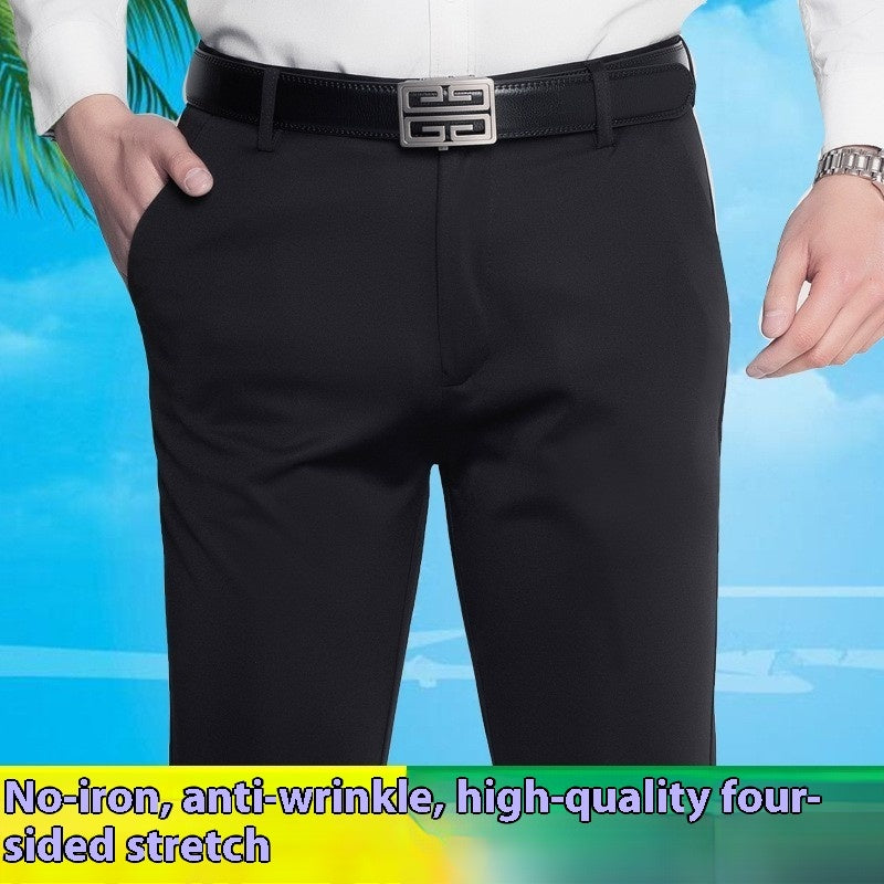 Thin Men's Straight Long Pants