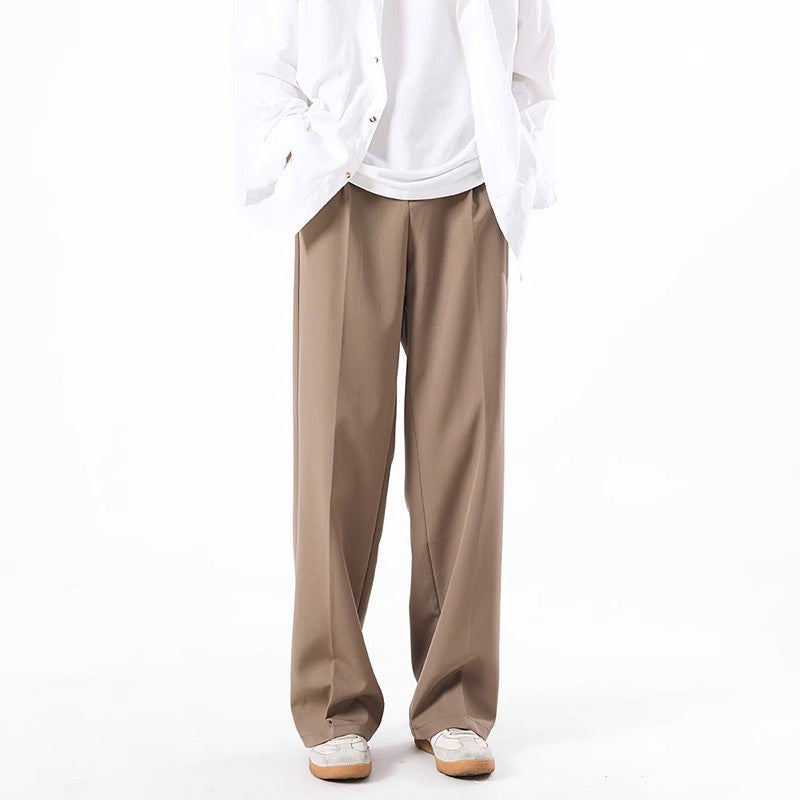 High-grade Black Weila Anti-wrinkle Suit Pants