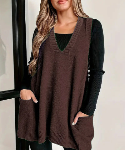 Loose Plus Size Sleeveless Pullover Casual Fashion
