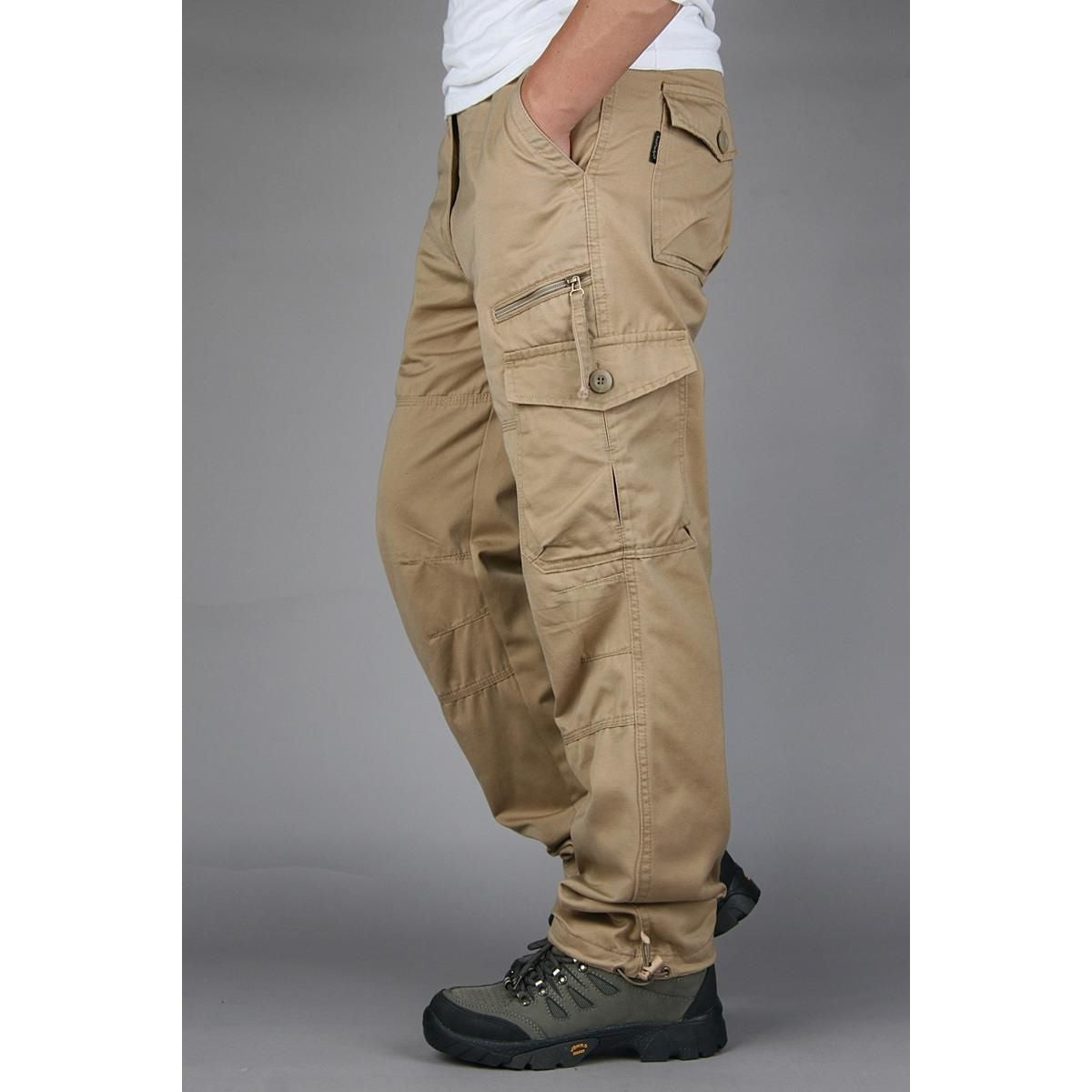 Spring And Autumn Outdoor Overalls Men's Loose